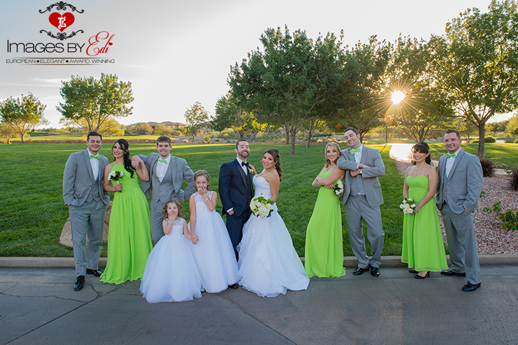 Images By Edi Captures Bella Tyler S Green Themed Wedding At