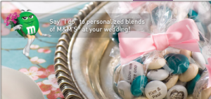 Customizable M&M'S Candies: Wedding Party Favors That Melt in your Mouth