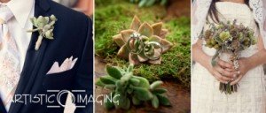 natural style: groom's boutonniere , bride's bouquet, wedding rings