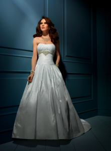 Alfred Angelo A-line gown from 2011's Sapphire Collection
