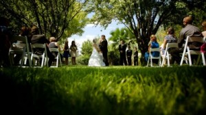 The Grove almond orchard ceremony