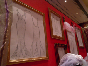 bridal gown sketches