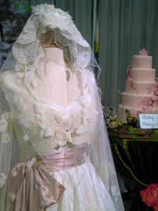 Priscilla of Boston wedding dress display