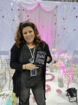 Desiree accepts Dazzle Award at Bridal Spectacular