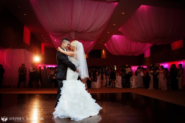 Bride and Groom's first dance. Photo by Stephen Salazar Photography.