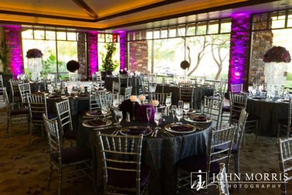 Wedding Reception at The Red Rock Country Club. Photo by John Morris Photography. 