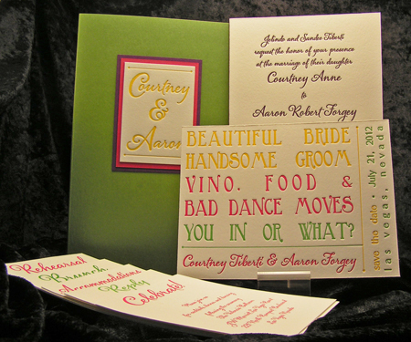 Wedding Stationery Suite from Visionary Pen