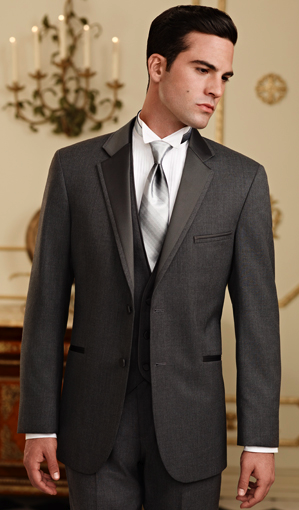 Steel Yourself: Gray is the new color for grooms’ tuxedos in Las Vegas ...