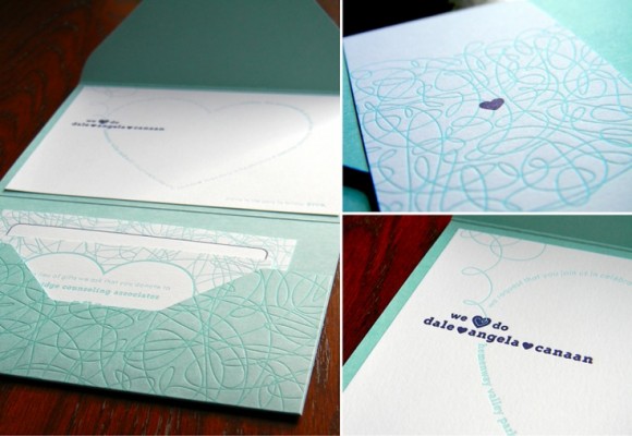 Wedding Invitation from Paper & Home